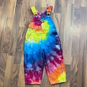 Dickies Colorful Tie-Dye Kids Overalls
